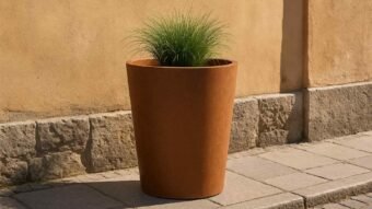 Pflanzkübel aus Cortenstahl Rund-Vaso-12-k