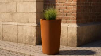 Pflanzkübel aus Cortenstahl -Vaso 11-a