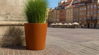 Pflanzkübel aus Cortenstahl -Vaso 16-a