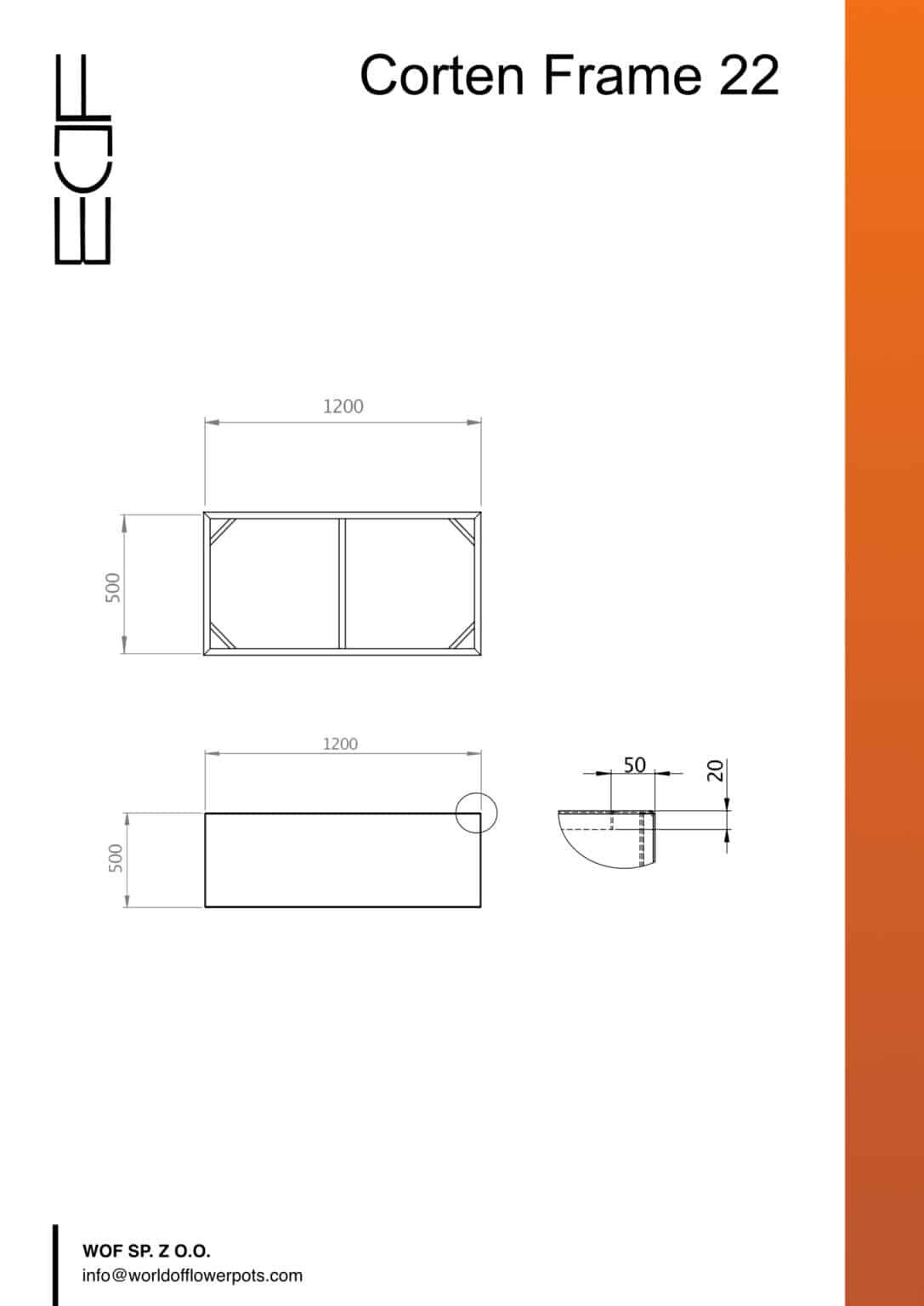 Pflanzkübel ohne Boden aus Cortenstahl Corten Frame 22.jpg