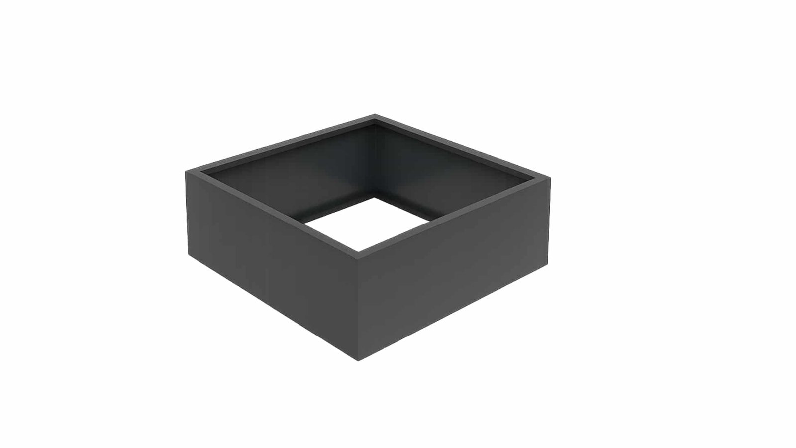 Pflanzkübel ohne boden Alu Frame 01 Pflanzkübel ohne Boden Alu Frame 01