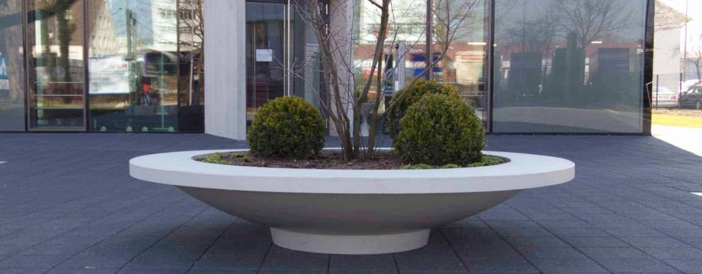 Pflanzkübel Beton-f