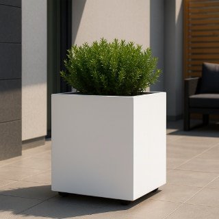 Pflanzkübel, Blumentopf mit Rollen