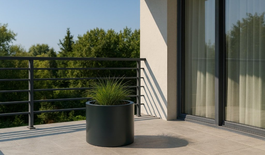 Pflanzkübel aus Fiberglas-j