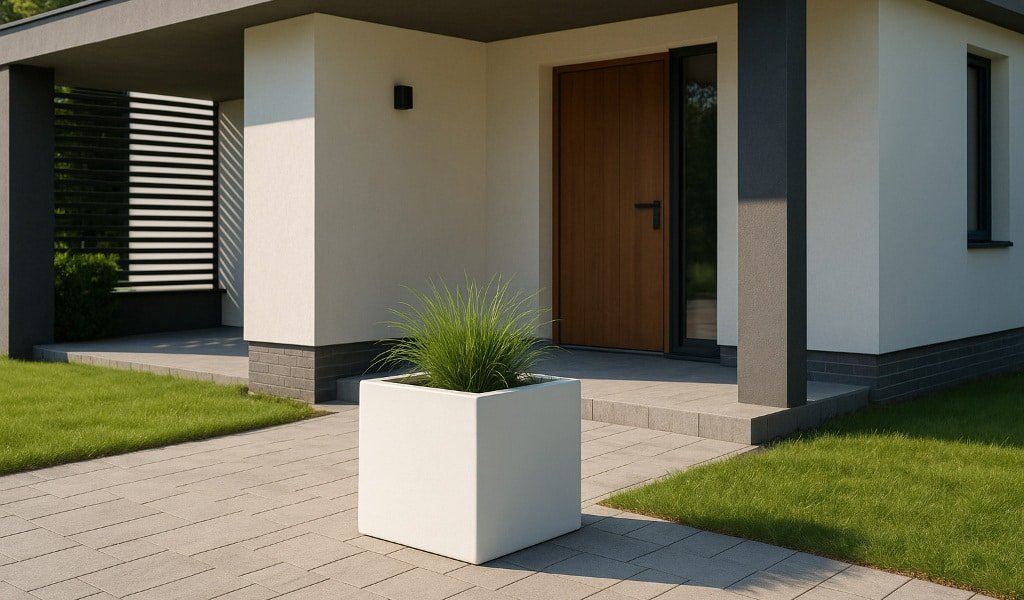 Pflanzkübel aus Fiberglas-kk