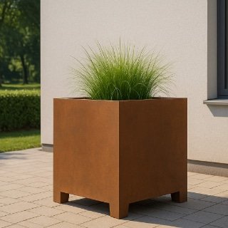 Pflanzkübel mit Füßen-g