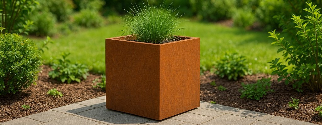 Gestaltung eines kleinen Gartens-j