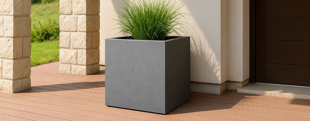 Hochwertige Pflanzkübel aus Fiberglas – Stil, Qualität und Langlebigkeit-k