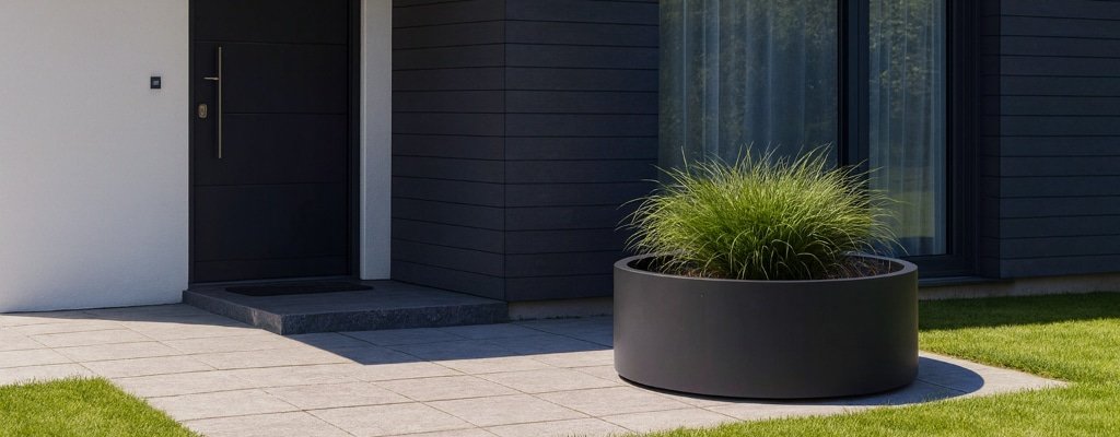 Pflanzkübel Aluminium Groß-0