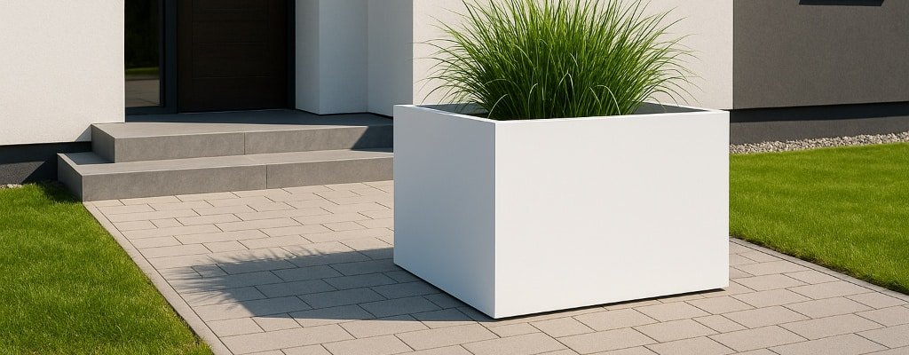 Pflanzkübel Aluminium Groß-5