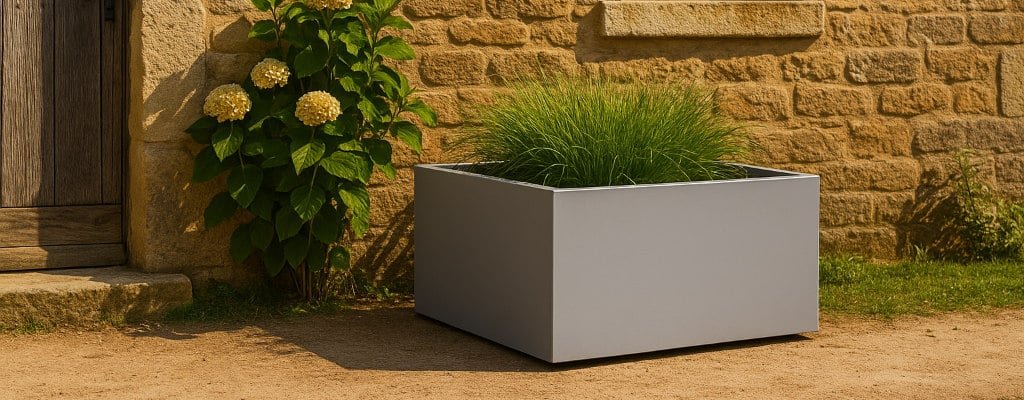 Pflanzkübel Aluminium Groß-9