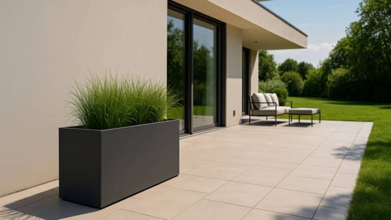 Pflanzkübel Aluminium Groß-iii