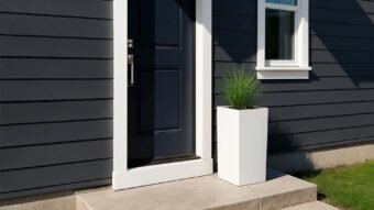 Weiße Pflanzkübel Carlo 1-a