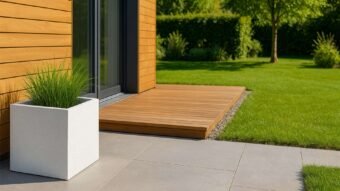 Weiße Pflanzkübel Leonardo-t