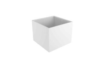 Weiße Pflanzkübel Marco 7